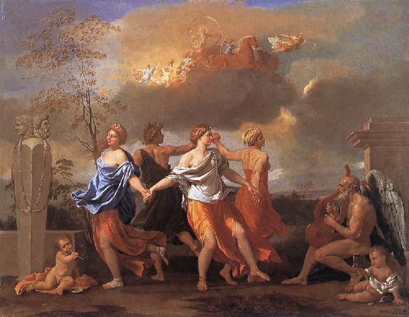 Nicolas Poussin Dance to the Music of Time